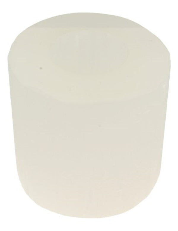 Waxinelichthouder Edelsteen Seleniet (8 cm)