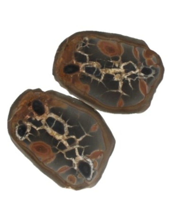 Septarie Paar Dragon Stone uit Madagaskar