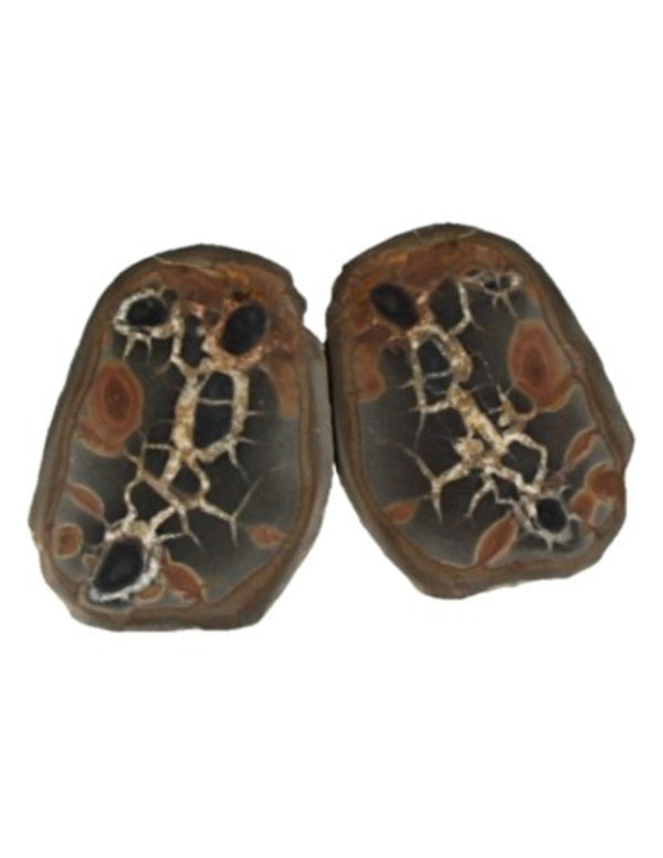 Septarie Paar Dragon Stone uit Madagaskar