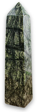 Serpentijn Jungle Jaspis obelisk nr.26