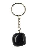 Sleutelhanger Obsidiaan zwart