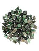 Trommelstenen Smaragd (5-10 mm) - 10 gram
