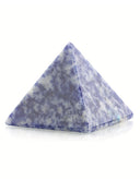 Sodaliet edelsteen piramide 25 mm