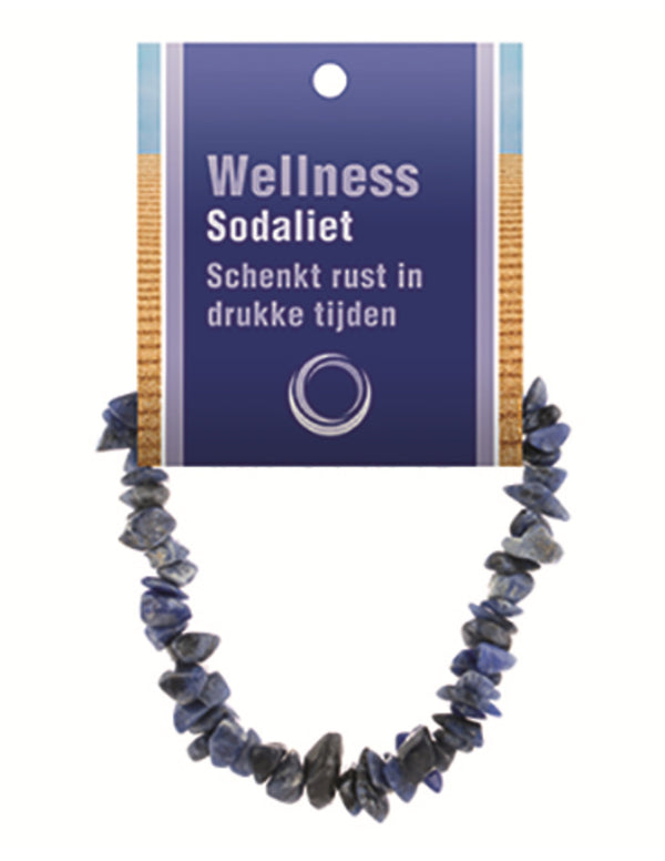 Sodaliet splitarmband + kaart