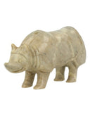 Speksteen neushoorn 12 cm