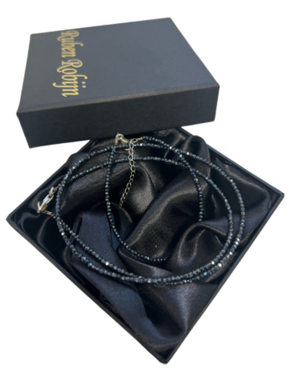 Spinel zwart coating sieraden set Summer Vibes