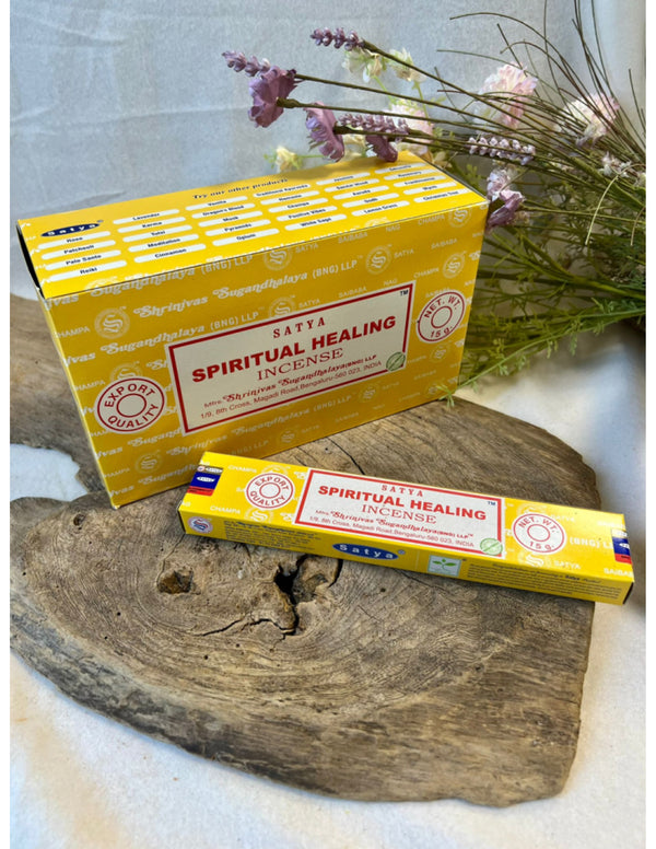Satya Spiritual Healing Wierook 12 Pakjes 15 Gram Elk