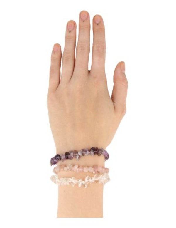 Edelsteen Splitarmband Gouden Driehoek