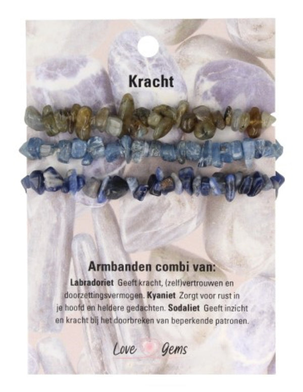 Splitarmband combi Kracht