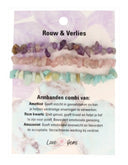 Edelsteen Splitarmband Rouw &amp; Verlies