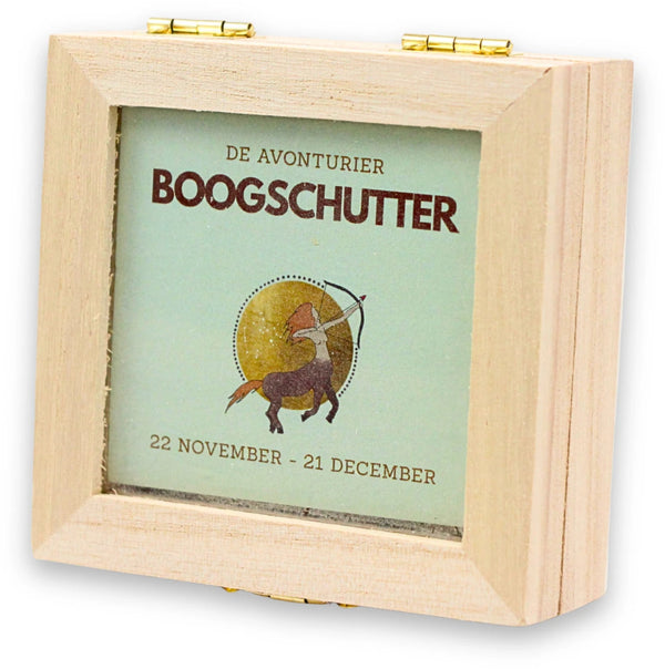 Sterrenbeeld trommelsteen setje - BOOGSCHUTTER