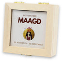 Sterrenbeeld trommelsteen setje - MAAGD