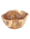 Decoratieve Schaal Teakhout (ca. 25x15 cm)