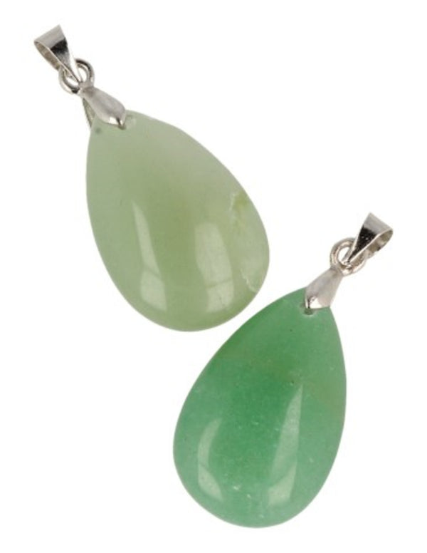 Druppel Hanger Aventurijn Groen