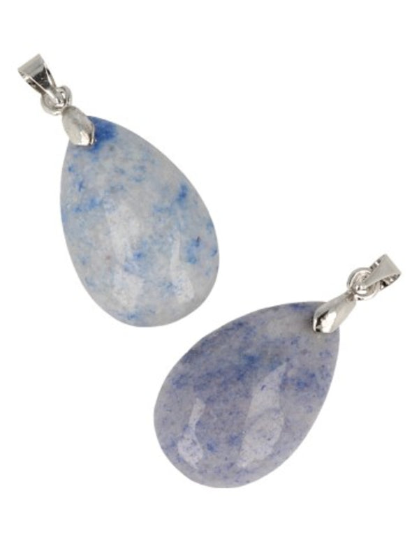 Druppel Hanger Blauwe Kwarts