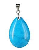 Howliet Blauw Druppelvorm Hanger