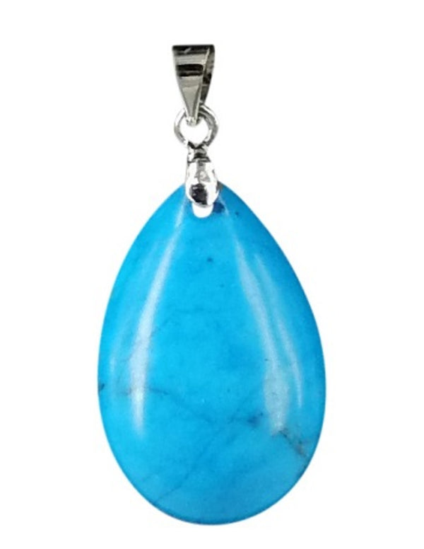 Howliet Blauw Druppelvorm Hanger
