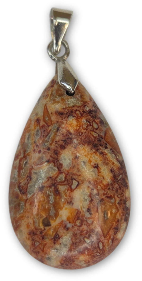 The drop of Jaspis luipaard - hanger
