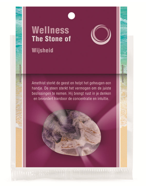 The stone of Wijsheid (Amethist)