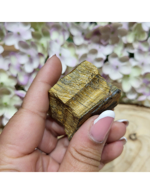 Ruwe Tijgeroog brokjes 250 gram uit Zuid-Afrika