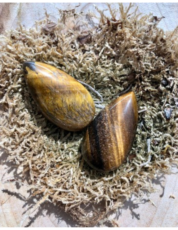 Druppel Hanger van Tijgeroog - A kwaliteit
