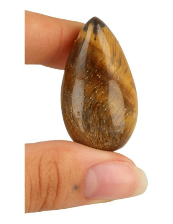 Druppelvormige Hanger Tijgeroog