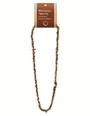 Tijgeroog splitketting + kaart