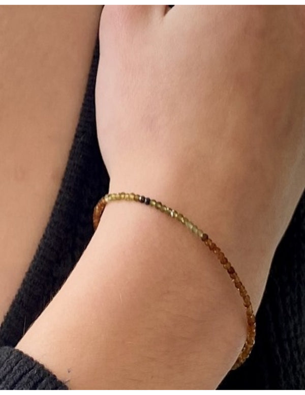 Edelsteen Armband Toermalijn Oranje - Summer Vibes