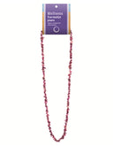 Toermalijn paars splitketting + kaart