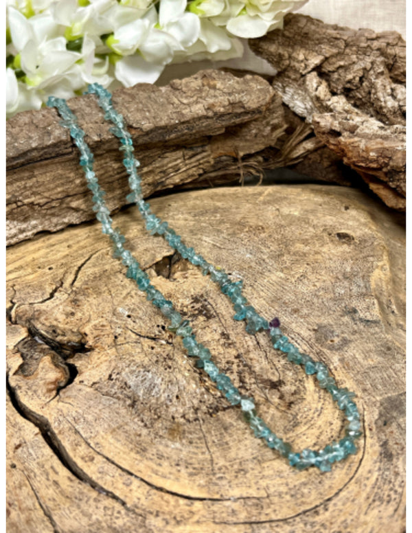 Splitketting Topaas Blauw