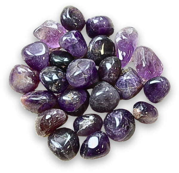 Trommelstenen 250 gr. Amethist AB (mt3)