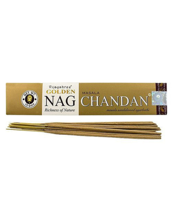 Vijayshree Golden Nag Chandan wierook stokjes