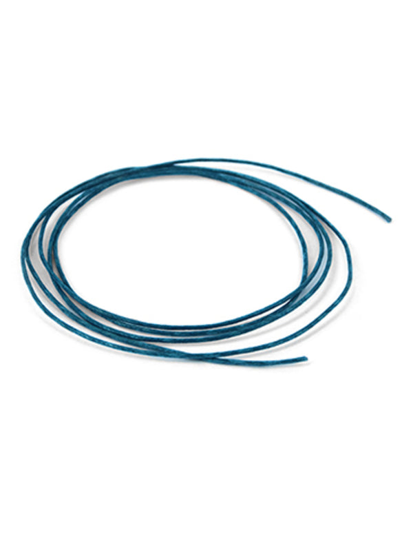 Waskoord 1 mm blauw, per meter