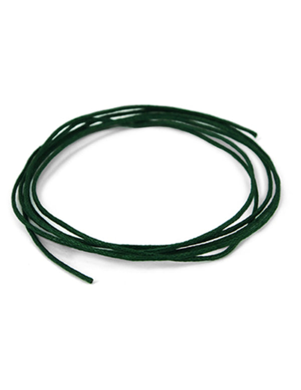 Waskoord 1 mm groen, per meter