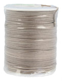 Waskoord Rol Grijs (100 meter - 1 mm)