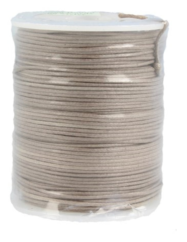 Waskoord Rol Grijs (100 meter - 1 mm)