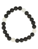 Windroos armband Jade wit