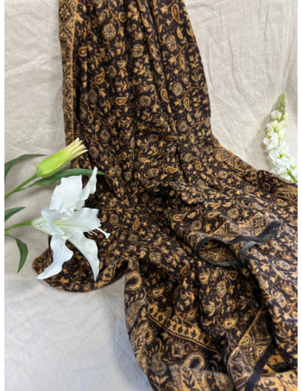 YogaStyles Meditatiedeken Licht Donkerbruin Acrylic Wool Nr 123