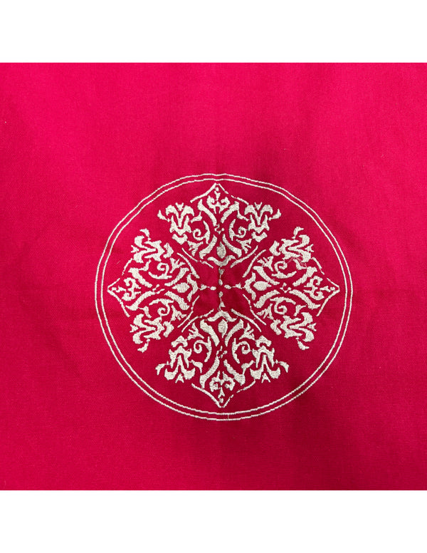 YogaStyles Zabuton Kussen Roze Comfortabel Duurzaam Stijlvol Meditatie Yoga