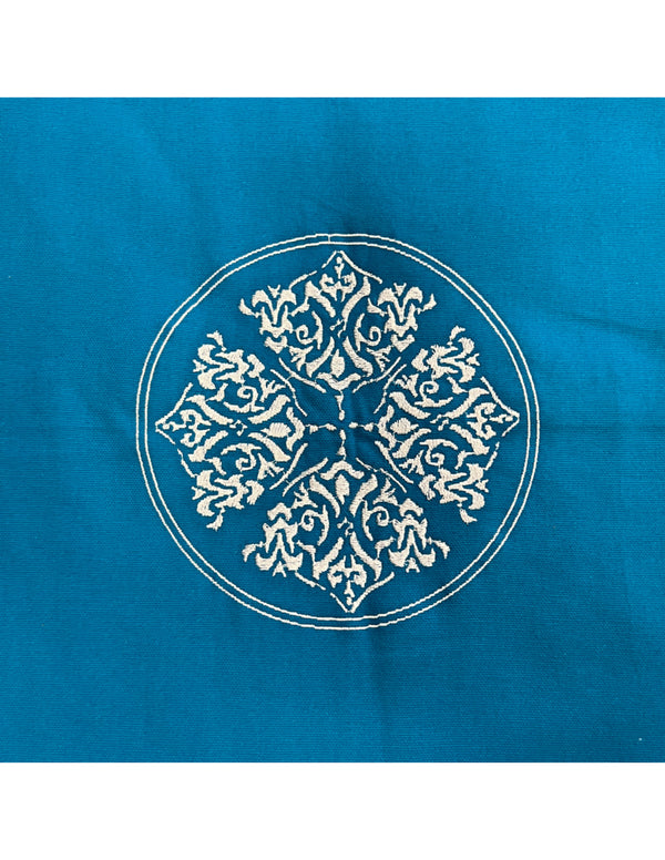 YogaStyles Zabuton Turquoise Kussen Meditatie Comfort en Ondersteuning