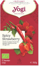 Yogi Spicy Strawberry Tea Bio pakje
