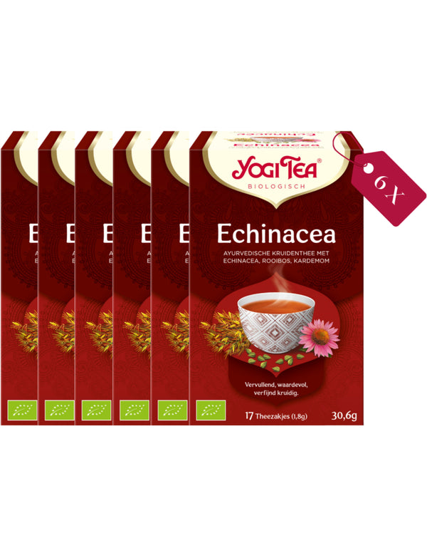 Yogi Tea Echinacea - tray: 6 stuks