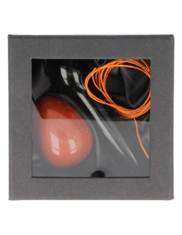 Yoni Massage Set Jaspis - Obsidiaan