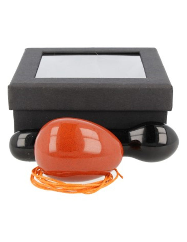 Yoni Massage Set Jaspis - Obsidiaan