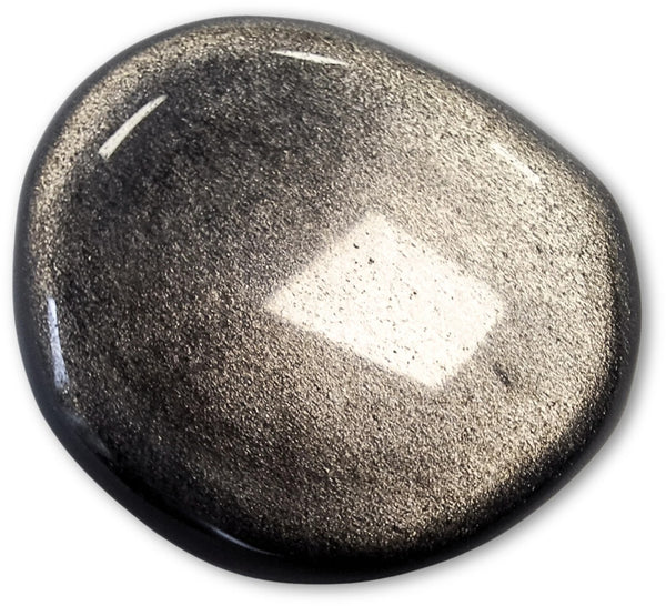 Zaksteen Obsidiaan zilver