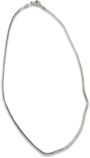 Zilveren Collier Snake 40 cm Los