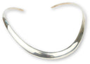 Zilveren regide collier nr.02
