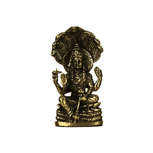 Minibeeldje Shiva Messing - 6 cm