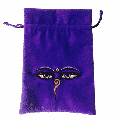 Tarot Tasje &apos;Buddha Eyes&apos;