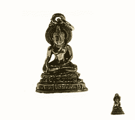 Buddha van Wijsheid Akshobya Hanger Messing